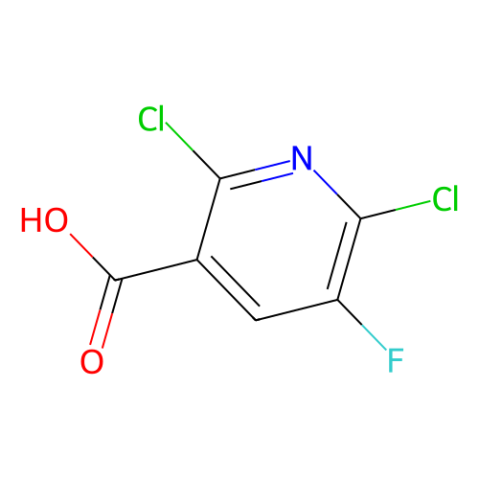 aladdin 阿拉丁 D119259 2,6-二氯-5-氟烟酸 82671-06-5 97%