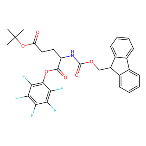 aladdin 阿拉丁 F116829 N-[(9H-芴-9-基甲氧基)羰基]-L-谷氨酸-5-叔丁基-1-五氟苯酯 86061-04-3 98%