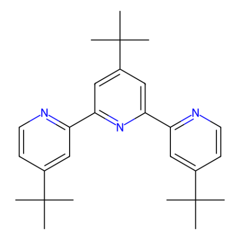 aladdin 阿拉丁 T119896 4,4′,4″-三叔丁基-2,2′:6′,2″-三联吡啶 115091-29-7 95%