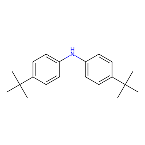 aladdin 阿拉丁 B121316 双(4-叔丁基苯基)胺 4627-22-9 90%