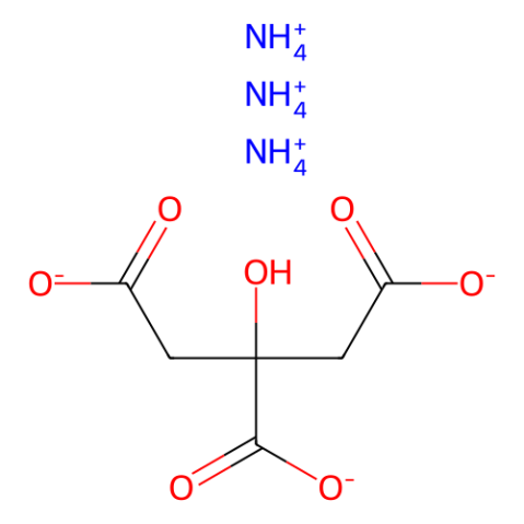 aladdin 阿拉丁 A116440 柠檬酸铵 3458-72-8 AR,98.5%