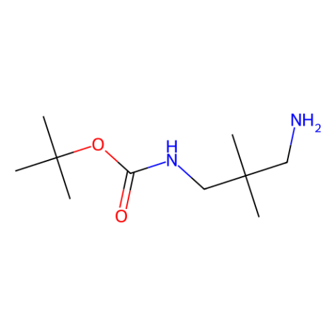 aladdin 阿拉丁 N158986 N-(叔丁氧羰基)-2,2-二甲基-1,3-丙二胺 292606-35-0 98%