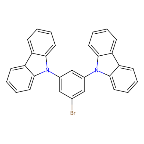 aladdin 阿拉丁 B151976 9,9'-(5-溴-1,3-亚苯基)双(9H-咔唑) 750573-24-1 98%