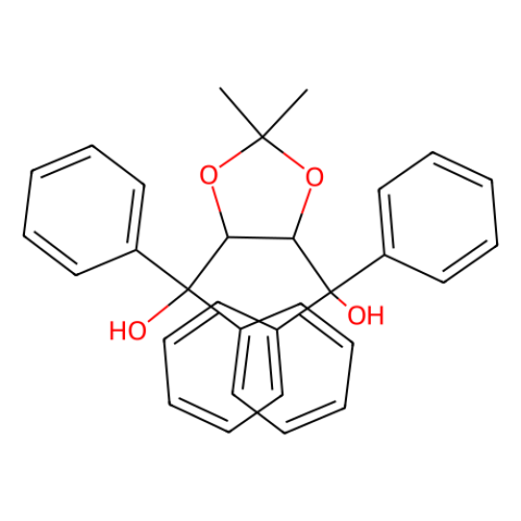 aladdin 阿拉丁 B120911 (+)-4,5-双[羟基(二苯基)甲基]-2,2-二甲基-1,3-二氧戊环 93379-49-8 97%