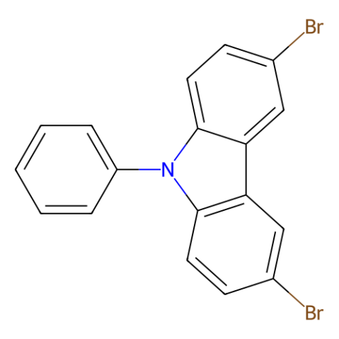 aladdin 阿拉丁 D119990 3,6-二溴-9-苯基咔唑 57103-20-5 98%