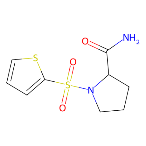 aladdin 阿拉丁 T121188 N-(2-噻吩磺酰基)-L-脯氨酰胺三氟乙酸盐 1089663-51-3 95%