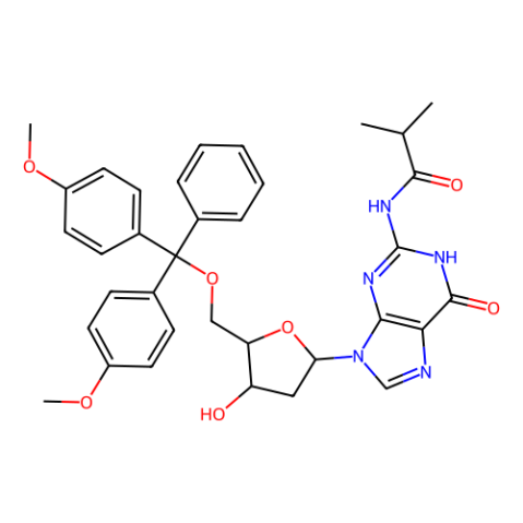aladdin 阿拉丁 I119519 5'-O-(4,4'-二甲氧基三苯基)-N2-异丁酰基-2'-脱氧鸟苷 68892-41-1 99%