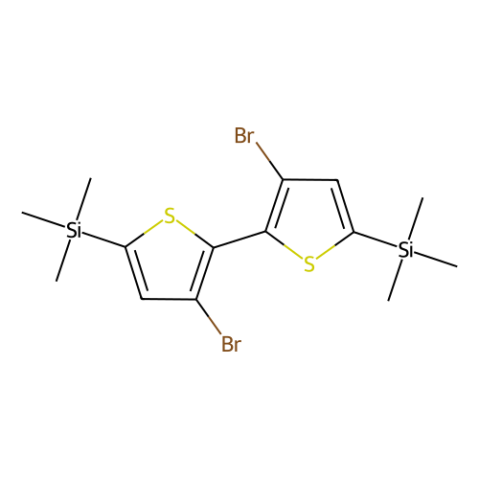 aladdin 阿拉丁 D155653 3,3'-二溴-5,5'-双(三甲基硅基)-2,2'-联噻吩 207742-50-5 98%