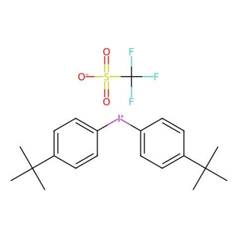 aladdin 阿拉丁 B152266 双(4-叔丁苯基)碘鎓三氟甲磺酸盐 84563-54-2 98%