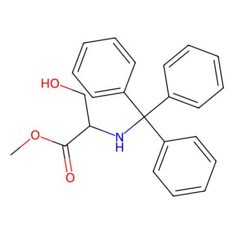 aladdin 阿拉丁 N159112 N-(三苯基甲基)-DL-丝氨酸甲酯 13515-76-9 98%