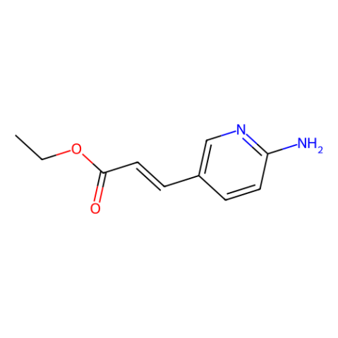 aladdin 阿拉丁 E124741 3-(2-氨基-5-溴-3-吡啶基)丙烯酸乙酯 227963-57-7 98%