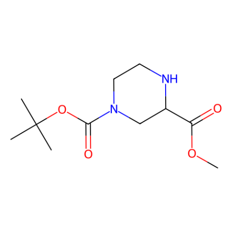 aladdin 阿拉丁 B119052 (+/-)-4-N-Boc-2-哌嗪甲酸甲酯 129799-08-2 98%