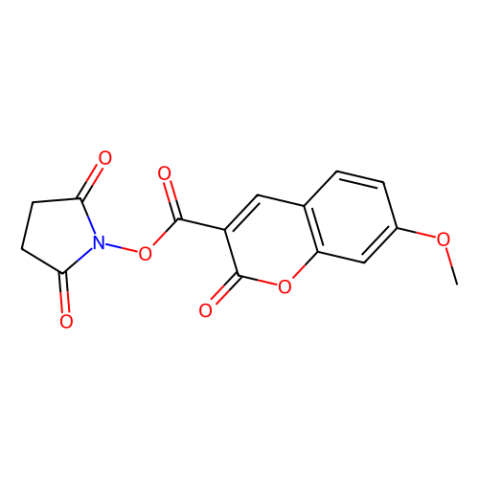 aladdin 阿拉丁 M131413 7-甲氧基香豆素-3-羧酸-N-琥珀酰亚胺酯 150321-92-9 97%