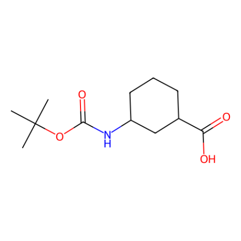 aladdin 阿拉丁 S161401 (1S,3R)-3-(叔丁氧羰基氨基)环己烷甲酸 222530-34-9 97%