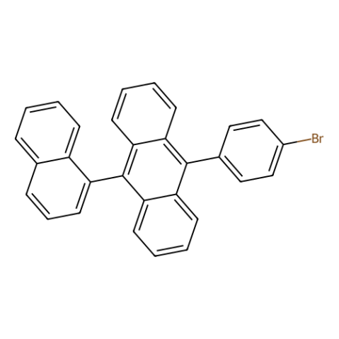 aladdin 阿拉丁 B152587 9-(4-溴苯基)-10-(1-萘基)蒽 1160506-32-0 98%