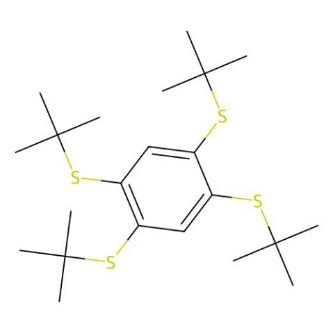 aladdin 阿拉丁 T162117 1,2,4,5-四(叔丁硫基)苯 447463-65-2 98%
