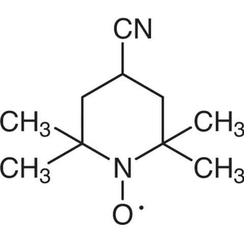 aladdin 阿拉丁 C153829 4-氰基-2,2,6,6-四甲基哌啶1-氧基自由基 38078-71-6 95%