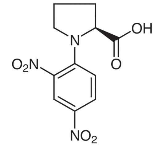 aladdin 阿拉丁 N159258 N-(2,4-二硝基苯)-L-脯氨酸 1655-55-6 98%