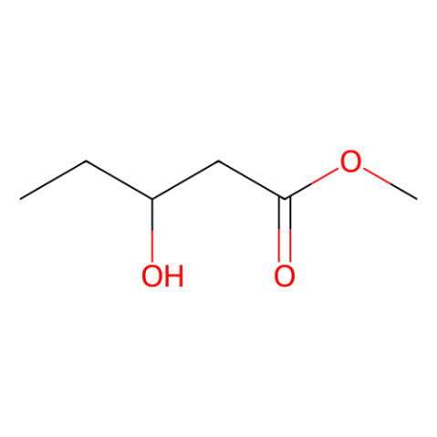 aladdin 阿拉丁 M465384 (-)-(R)-3-羟基戊酸甲酯 60793-22-8 ≥98.0% (sum of enantiomers, GC)