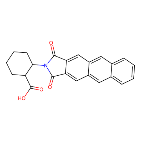 aladdin 阿拉丁 R405605 (1R,2R)-2-(蒽-2,3-二甲酰亚胺基)环己甲酸 446044-44-6 97%