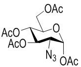 aladdin 阿拉丁 T292196 1,3,4,6-四-O-乙酰基-2-叠氮-2-脱氧-α-D-吡喃葡萄糖 56883-33-1 ≥98%