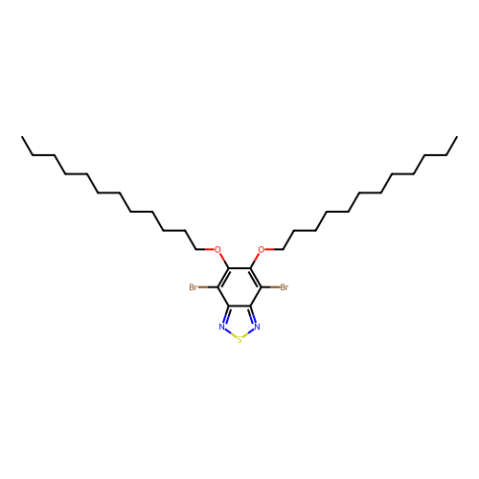 aladdin 阿拉丁 D155552 4,7-二溴-5,6-双(十二烷基氧代)-2,1,3-苯并噻二唑 1313876-00-4 >98.0%(HPLC)