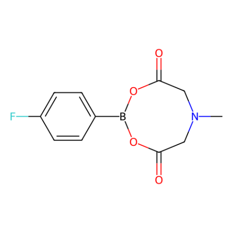 aladdin 阿拉丁 F166746 4-氟苯基硼酸甲基亚氨基二乙酸酯 1257641-06-7 97%