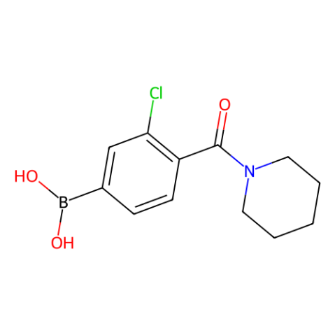 aladdin 阿拉丁 C187076 3-氯-4-(哌啶-1-羰基)苯基硼酸 850589-50-3 98%