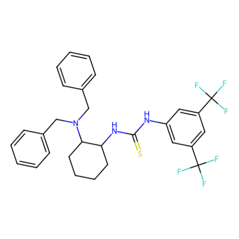 aladdin 阿拉丁 N281655 N-[(1R,2R)-2-[二(苯基甲基)氨基]环己基]-N'-[3,5-双(三氟甲基)苯基]硫脲 1240466-16-3 98%,99% ee