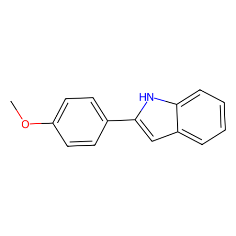 aladdin 阿拉丁 M404660 2-(4-甲氧基苯基)吲哚 5784-95-2 98%