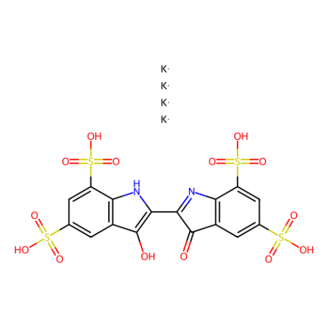 aladdin 阿拉丁 P332298 靛蓝四磺酸钾 67627-19-4 Dye Content 85%