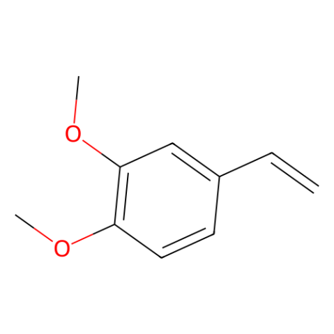 aladdin 阿拉丁 D134400 3,4-二甲氧基苯乙烯 6380-23-0 工业级, contains 1% hydroquinone as inhibitor