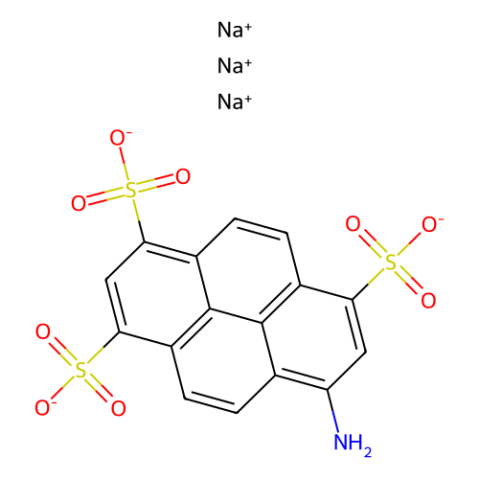 aladdin 阿拉丁 A113925 8-氨基芘-1，3，6-三磺酸三钠盐(APTS) 196504-57-1 荧光级