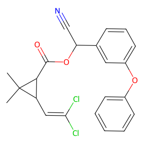 aladdin 阿拉丁 C109960 高效氯氰菊酯 65731-84-2 分析标准品,99%