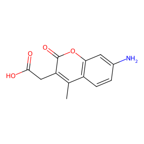 aladdin 阿拉丁 A131039 7-氨基-4-甲基香豆素-3-乙酸(AMCA) 106562-32-7 90% (HPLC),用于荧光分析