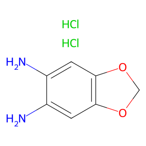 aladdin 阿拉丁 M121480 4,5-亚甲二氧基-1,2-苯二胺二盐酸盐 81864-15-5 荧光试剂,≥95%(HPLC)