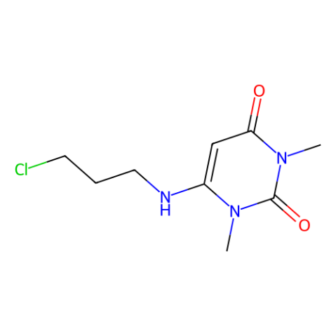 aladdin 阿拉丁 C153708 6-[(3-氯丙基)氨基]-1,3-二甲基尿嘧啶 34654-81-4 ≥98.0%