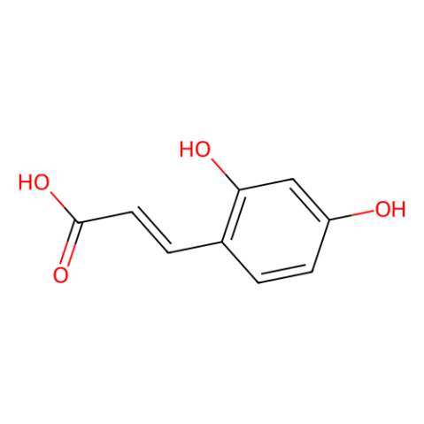 aladdin 阿拉丁 D139088 2,4-二羟基肉桂酸 614-86-8 ≥97%