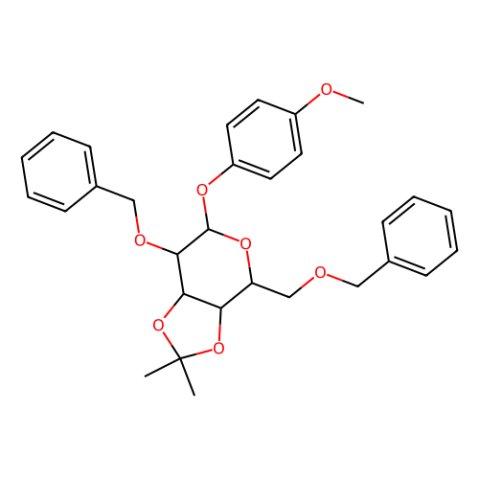 aladdin 阿拉丁 M157851 4-甲氧苯基2,6-二-O-苄基-3,4-O-异亚丙基-β-D-吡喃半乳糖苷 159922-68-6 98%(HPLC)