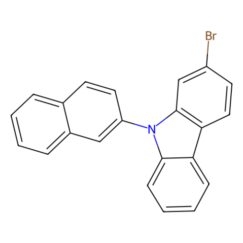 aladdin 阿拉丁 B152032 2-溴-9-(2-萘基)-9H-咔唑 1427316-53-7 98%