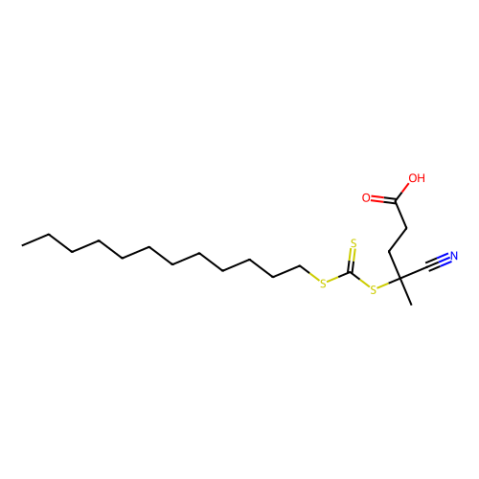 aladdin 阿拉丁 C139356 4-氰基-4-[(十二烷基硫烷基硫羰基)硫烷基]戊酸 870196-80-8 ≥97% (HPLC)