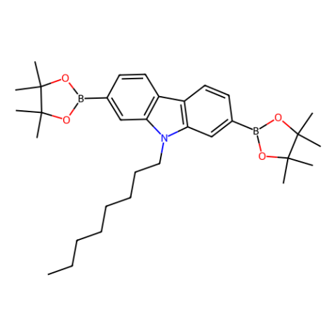 aladdin 阿拉丁 N158921 9-正辛基-2,7-双(4,4,5,5-四甲基-1,3,2-二氧硼戊环-2-基)咔唑 406726-92-9 >97.0%(HPLC)