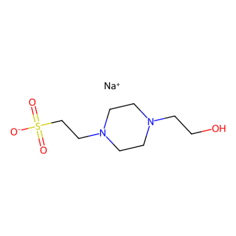 aladdin 阿拉丁 H100304 N-2-羟乙基哌嗪-N'-2-乙磺酸钠盐(HEPES-Na) 75277-39-3 ≥99% (titration)