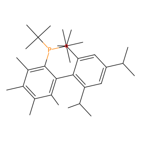 aladdin 阿拉丁 T139345 2-二叔丁基膦-3,4,5,6-四甲基-2′,4′,6′-三异丙基-1,1′-联苯 857356-94-6 ≥98%