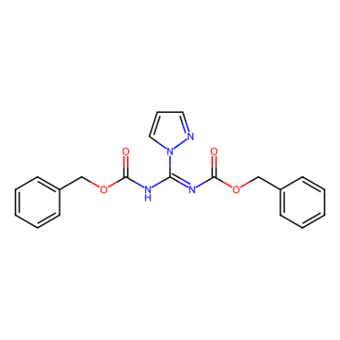 aladdin 阿拉丁 N138275 N,N'-双(苄氧羰基)-1H-吡唑-1-甲脒 152120-55-3 ≥98.0%(HPLC)