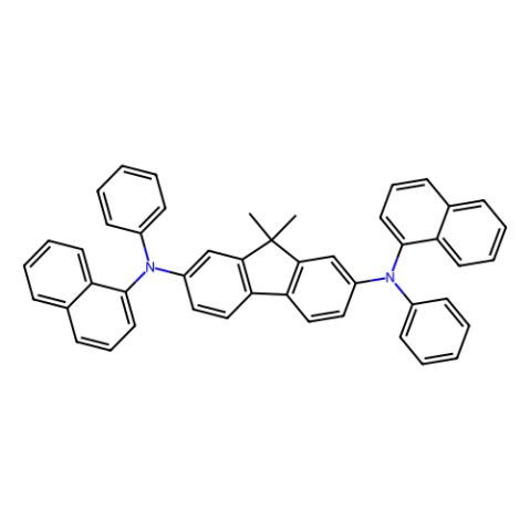 aladdin 阿拉丁 B152820 2,7-双[N-(1-萘基)苯氨基]-9,9-二甲基芴 222319-05-3 98%