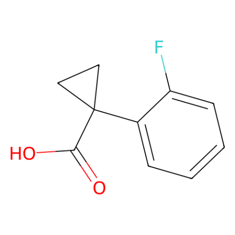 aladdin 阿拉丁 F133632 1-(2-氟苯基)环丙基羧酸 306298-00-0 97%