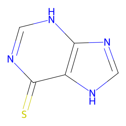 aladdin 阿拉丁 M126858 6-巯基嘌呤 (6-MP) 50-44-2 ≥99%