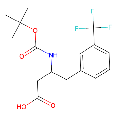 aladdin 阿拉丁 I135817 Boc-(S)-3-氨基-4-(3-三氟甲基苯基)-丁酸 270065-77-5 ≥98.0%