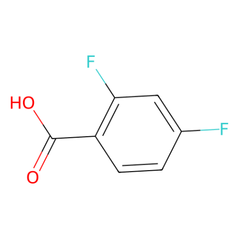 aladdin 阿拉丁 D124500 2,4-二氟苯甲酸 1583-58-0 ≥98.0%